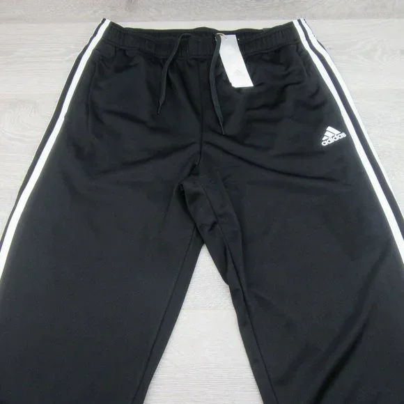 Adidas Essentials Tapered 3-Stripes Jogger Pants Mens Size Large NEW